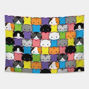 Cats and Hearts Tapestry