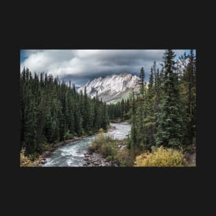 Jasper National Park Mountain Landscape T-Shirt