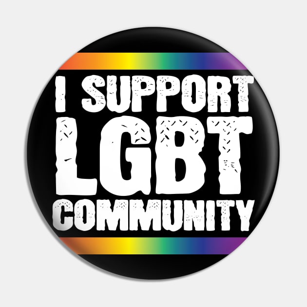lgbt, i support Pin by ThyShirtProject - Affiliate