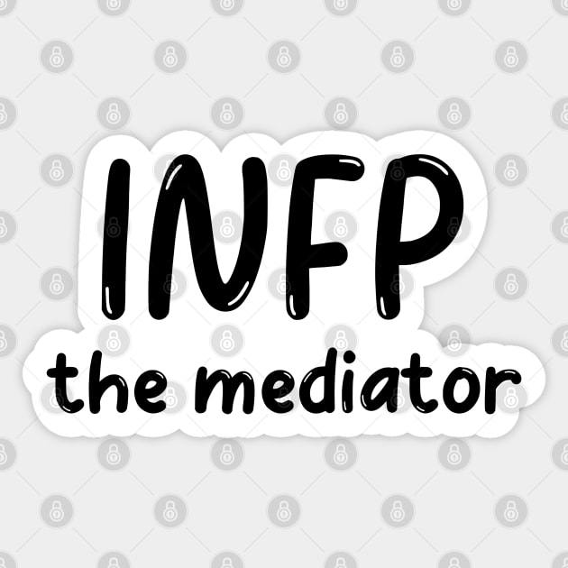 INFP anime characters Sticker for Sale by PomeranecShop