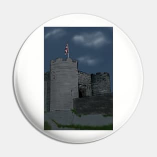 British Castle Pin