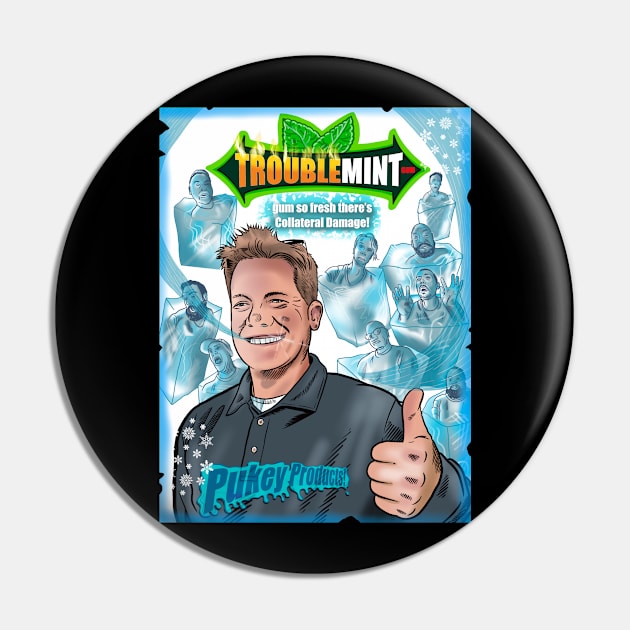 Pokey products 24 Troublemint Mint Gum Pin by Popoffthepage