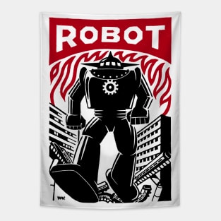 Rampaging Robot Tapestry