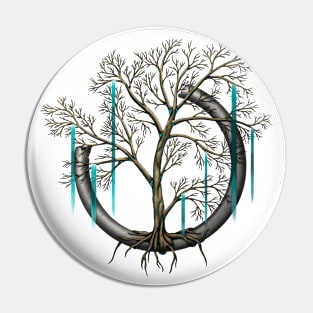 Life Tree - Blue Pin