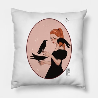 The Witch and the crows Pillow