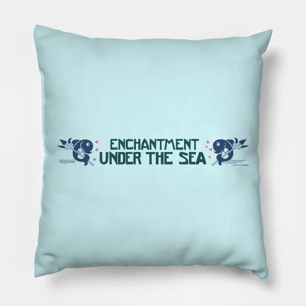 Enchantment Under the Sea Dance Pillow by PlaidDesign