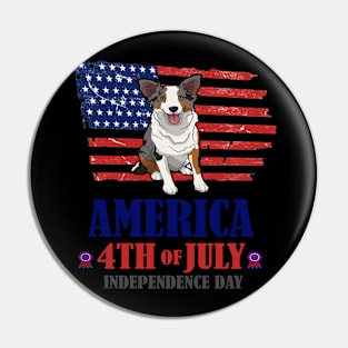 4th of July - Independence Day Pin