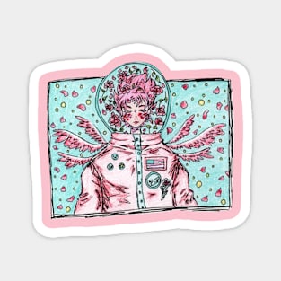 Pastel Astronaut Magnet