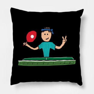 Table Tennis Pillow