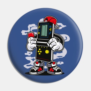 RETRO GAMER by WOOF SHIRT Pin