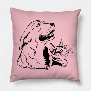 Dog and Cat Pillow