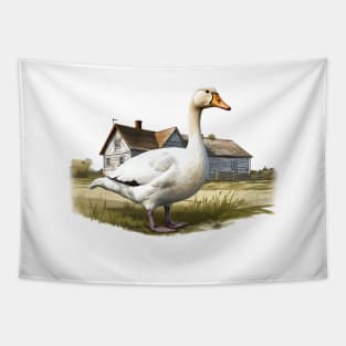 White Goose Tapestry