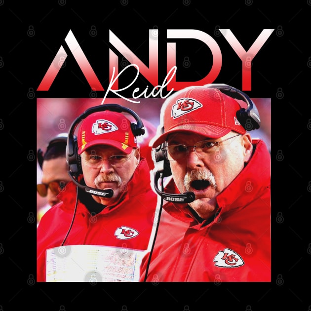 Andy Reid Bootlag Vintage Style by olivia parizeau