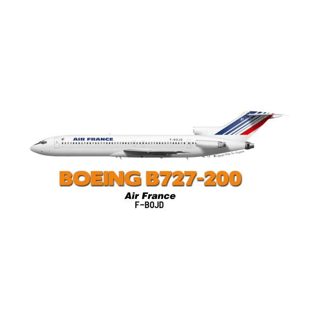 Boeing B727-200 - Air France by TheArtofFlying