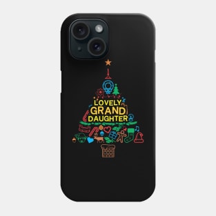 Loving Granddaughter Gift - Xmas Tree 2 - Christmas Phone Case