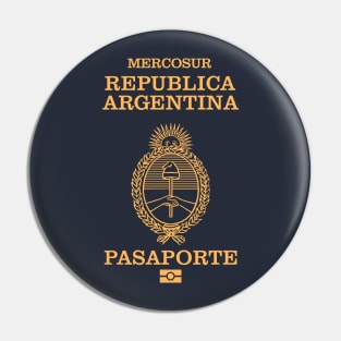 Argentina passport Pin