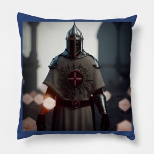 Knights Templar in The Holy Land Pillow