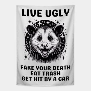 OPOSSUM FUNNY QUOTES Tapestry