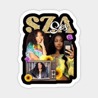 Hip Hop Fanart SZA SOS Magnet