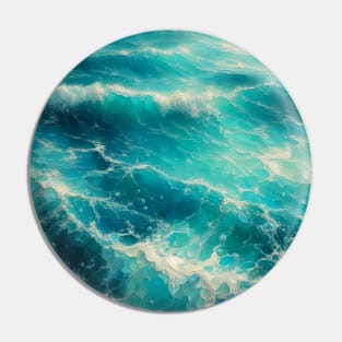 Blue Sea Breeze Pin