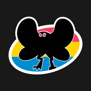 Pansexual Mothman Cryptid Pride T-Shirt