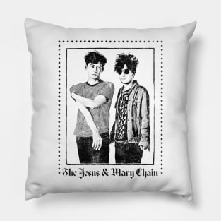 Jesus & Mary Chain Vintage Look Fan Design Pillow