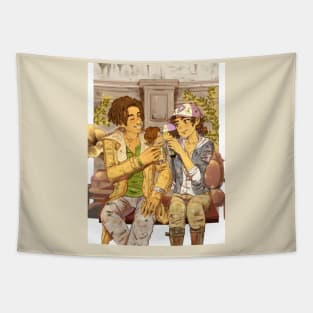 Clementine and Louis Tapestry