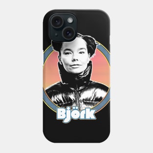 / Björk / Retro Style Fan Art Design Phone Case