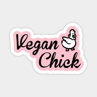 Vegan Chick Magnet