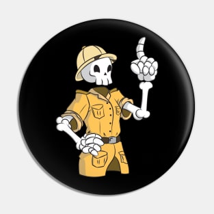 Safari Bones Pin