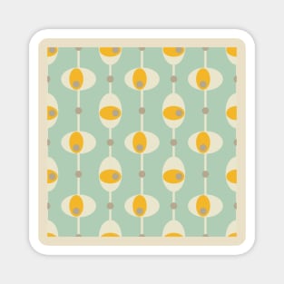 Unique Retro Pattern Magnet