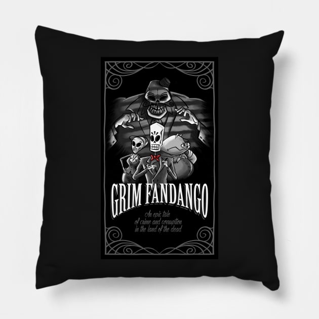 Grim Fandango Pillow by klook