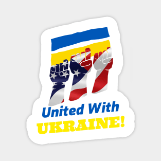 United with UKRAINE v2 Magnet