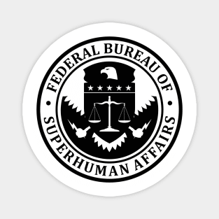 Bureau Of Superhuman Affairs Magnet