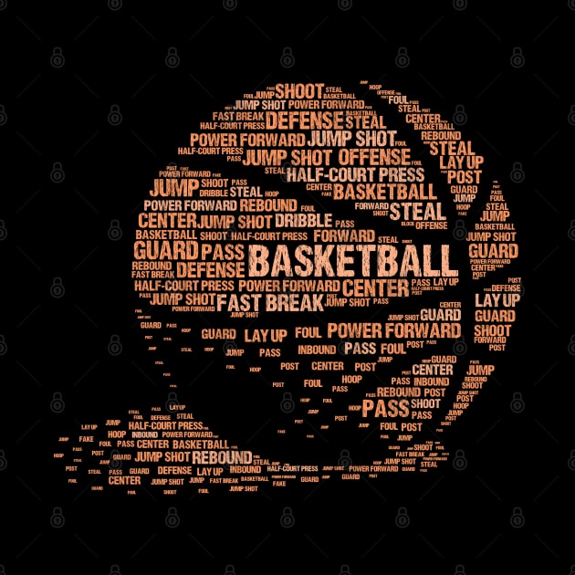 Basketball Lover - Cool Basketball Text Gift For Basketball Player by clickbong12