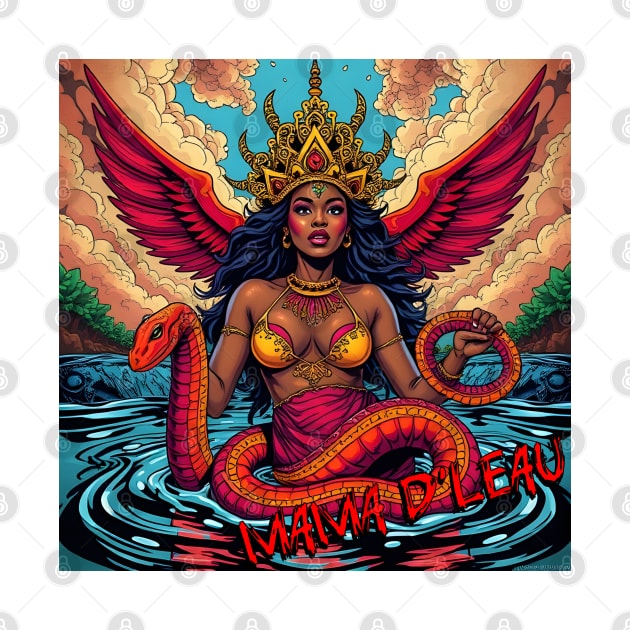 MAMA D'LEAU – FULL COLOUR – FETERS AND LIMERS – CARIBBEAN FOLKLORE EVENT DJ GEAR by FETERS AND LIMERS