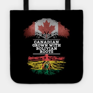Canadian Grown With Bolivian Roots - Gift for Bolivian With Roots From Bolivia Tote