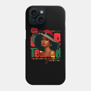 Juneteenth 1865 celebration Phone Case