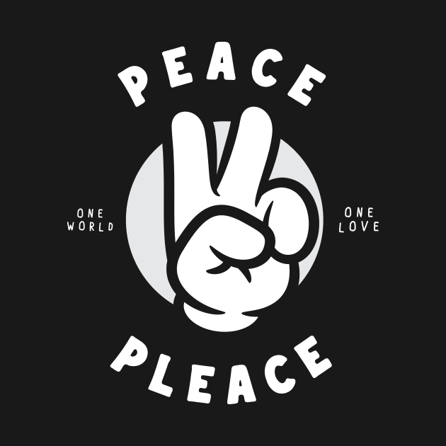 Peace Please - Hand Sign by OnePresnt