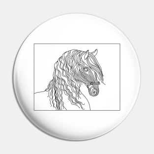 Horse line art illustration, Equine design, Equestrian minimalist art, Horse lovers gifts, Horse show mom. Pin