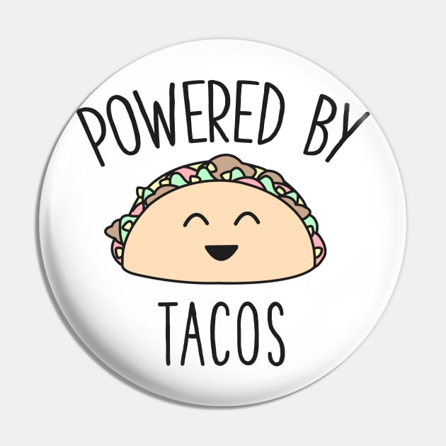 Cute Funny Taco Foodie Gift - Pastel Kawaii Mexican Food Lover Pin by MintedFresh