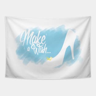 Make a Wish... Slipper (White) Tapestry