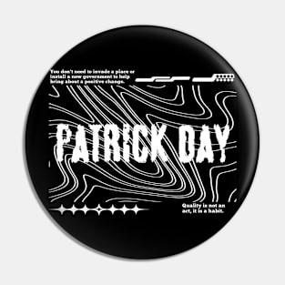 patrick day Pin