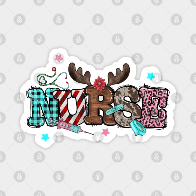 Nurse Christmas Magnet by MZeeDesigns