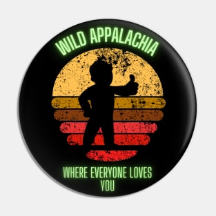 Wild Appalachia Pin