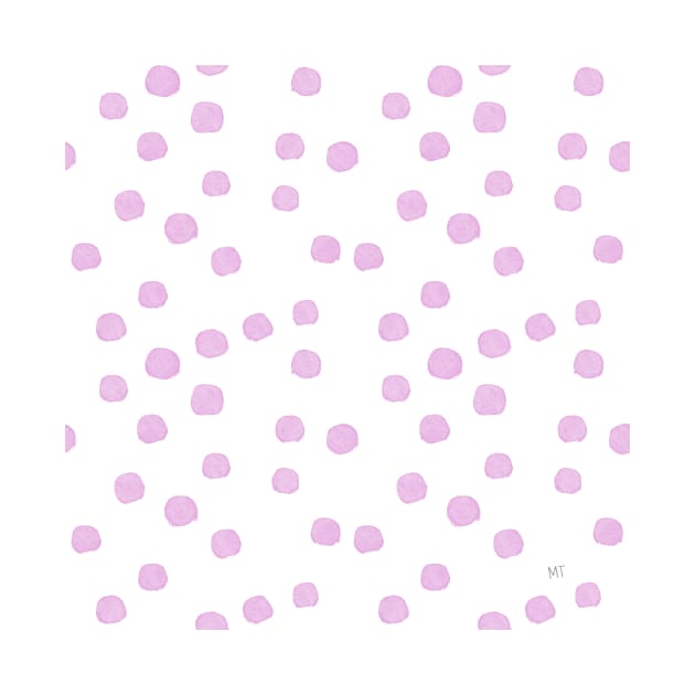 Polka Dots - Pink by monitdesign