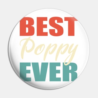 Best Poppy Ever Pin