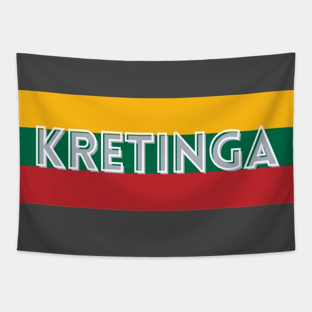 Kretinga City in Lithuania Tapestry by aybe7elf