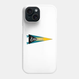 Bahamas Flag Pennant Phone Case