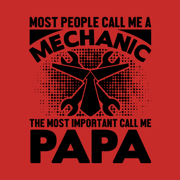 Mechanic Dad Gift by CoApparel